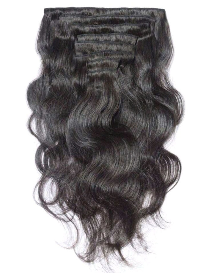 Body Wave Clip In Hair Extensions