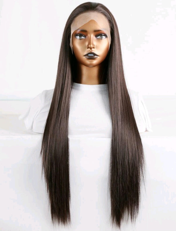 Lace Front Wig(human blend