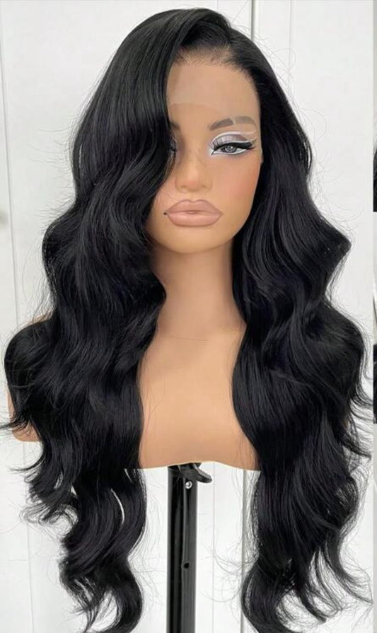 Black Wave Lace Front Wig