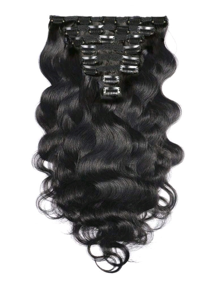 Body Wave Clip In Hair Extensions
