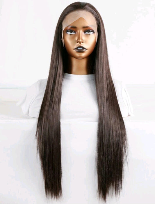 Lace Front Wig(human blend